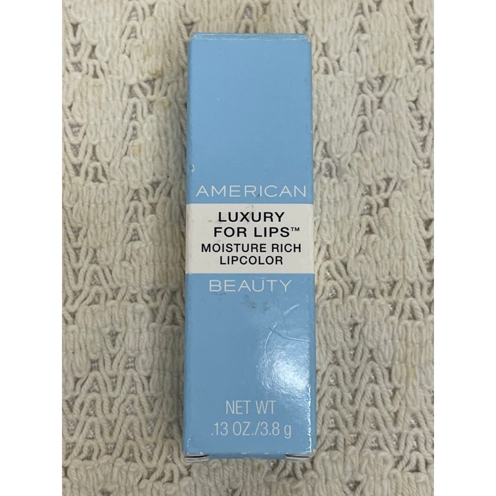American Beauty Luxury For Lips Moisture Rich Lipcolor 19 Sweetart .13oz New